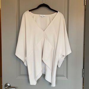 IRO off white silky tunic top